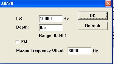 Frequency, "Coupling Mode" "Frequency Measure/ Counter" and the function s "On/Off". 3.
