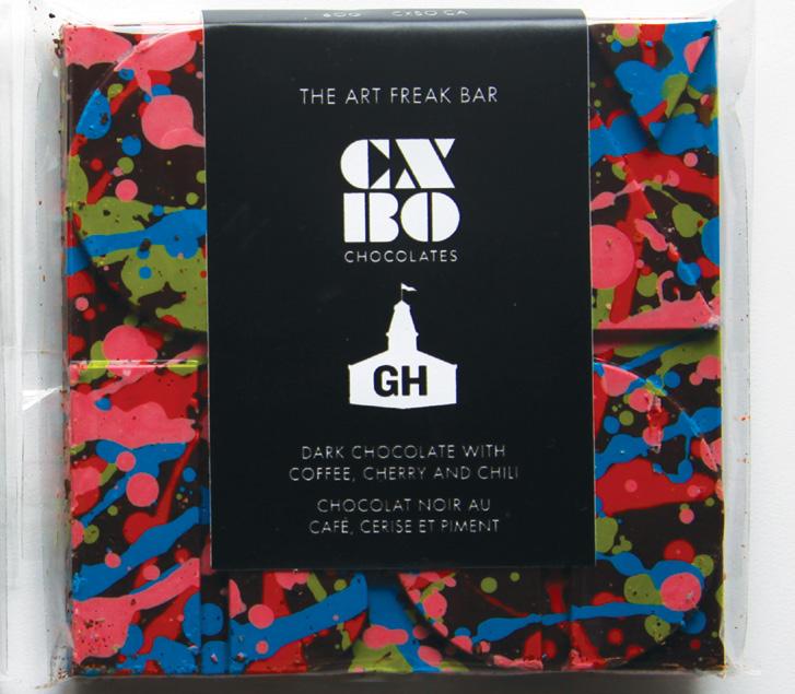 GH X CXBO Chocolate CXBO is a passion project that is a local success story just like the Gladstone. We believe their chocolates are works of art both in flavour and aesthetic.