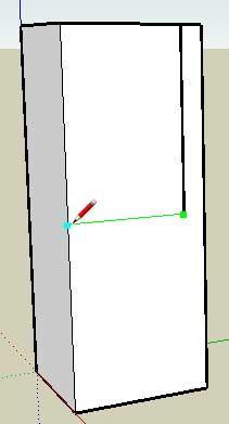12. Draw a line from the ending point of the last line horizontally