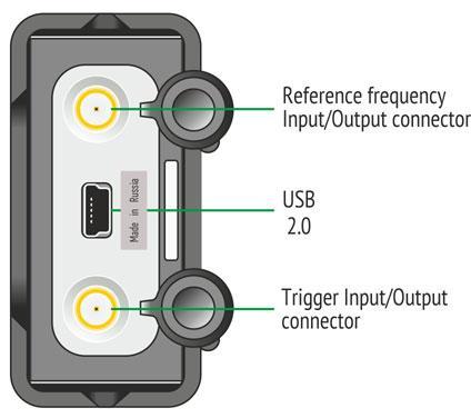 5 Mini B USB Port The mini B USB port view is represented in Figure 2.7, Figure 2.8, Figure 2.9 and Figure 2.10.