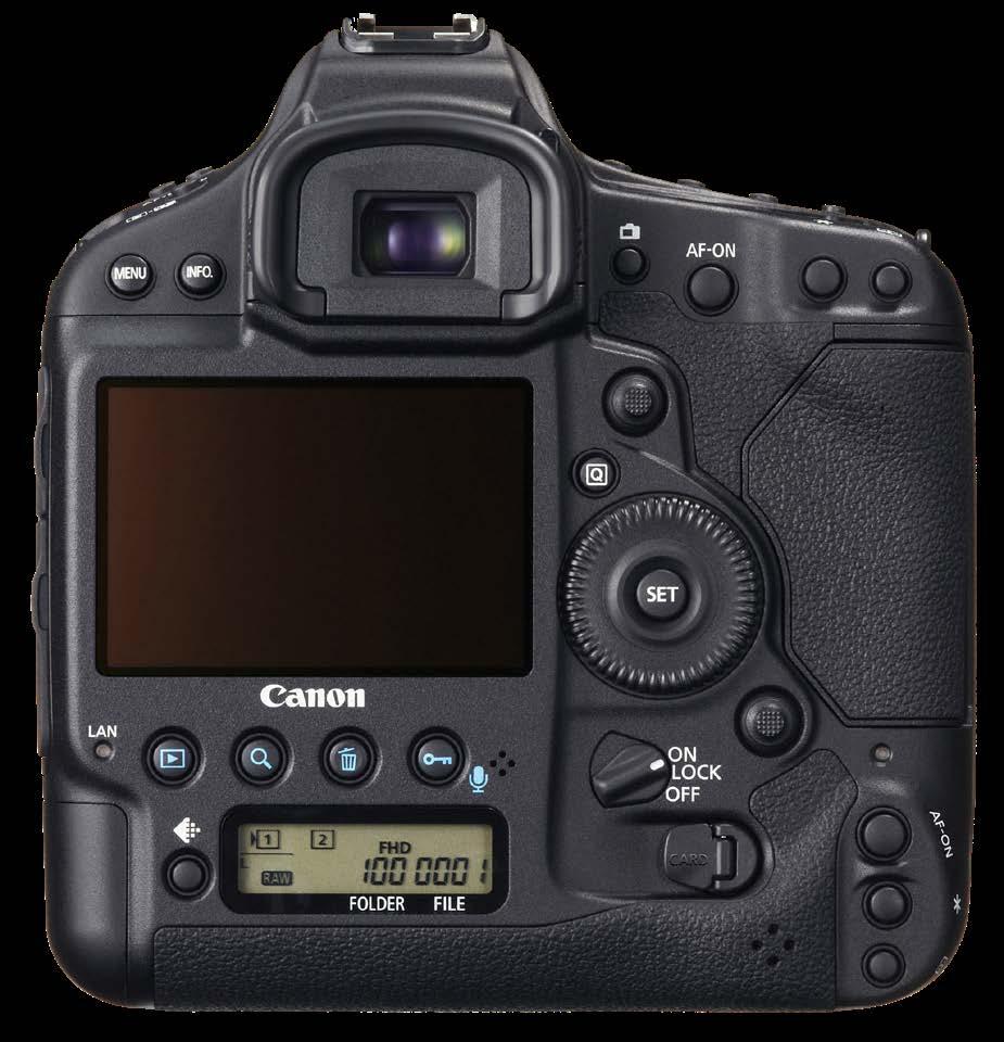 About the EOS-1DX The EOS-1DX is the most advanced model within the Canon EOS range.