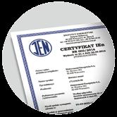 Part 27: Product Safety Requirements CERTYFIKATY I NAGRODY IEn compliance certificate no.