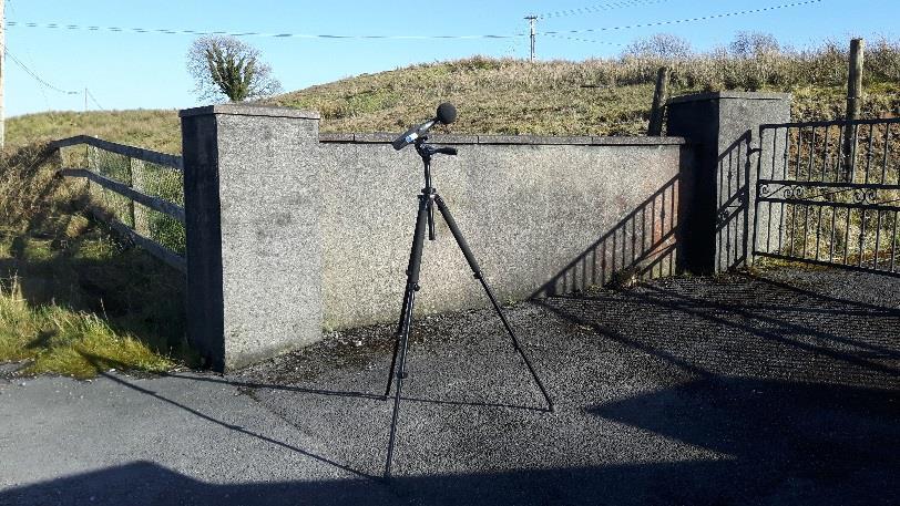 Section 2 Galway County Council - East Galway Landfill Noise Monitoring Q1 2018 Monitoring Location Location Description Ground conditions Surrounding Measurement Position Photographs of Monitoring