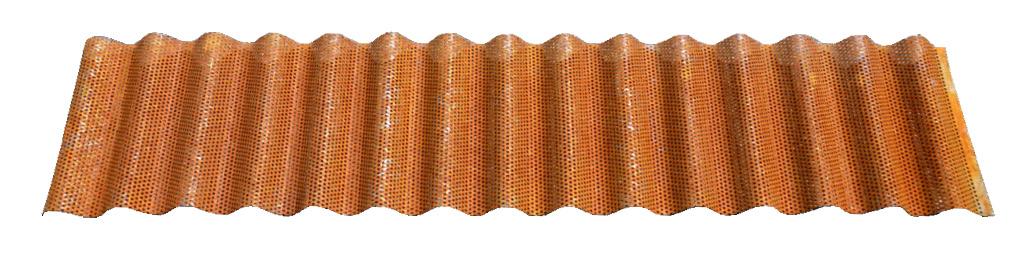 Custom perforations available in different perforation patterns and gauges.