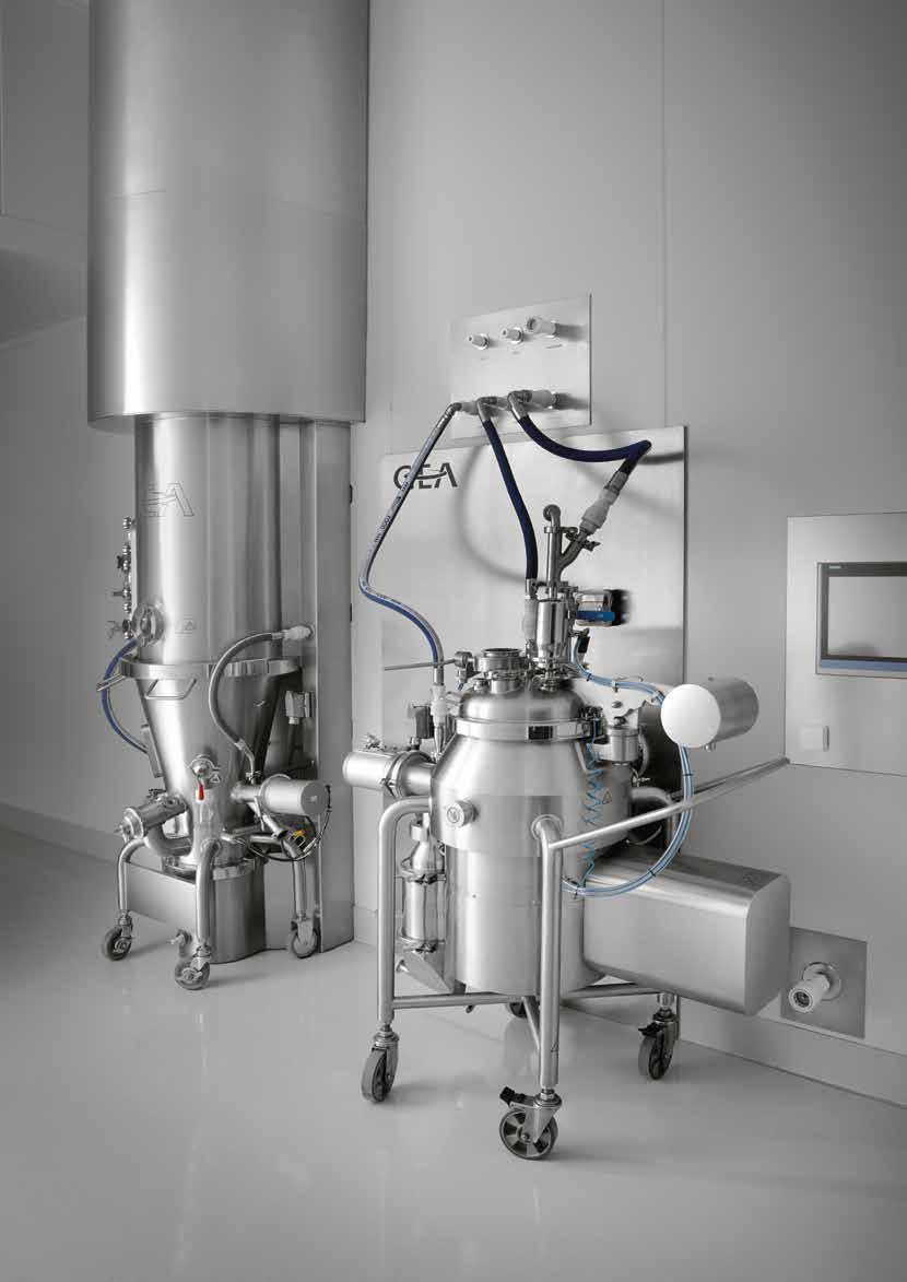 GEA PHARMA SOLIDS CENTER 7 INCREASING KNOWLEDGE Our permanent staff of experienced engineers, technicians, and industrial