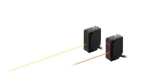 Beam axis alignment made easy with a high luminance spot beam CX-2 These sensors have a high luminance red LED spot beam which provides bright visibility enabling the sensing position to be checked