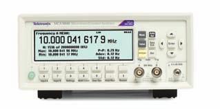Frequency Counter/Timers Frequency Counter/Timers Product Selection Frequency Counter/Timers FCA3000 FCA3100 MCA3000 Frequency Range 400 MHz, 3 GHz, 20 GHz 400 MHz, 3 GHz, 20 GHz 27 GHz, 40 GHz