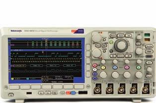 Bench Oscilloscopes MSO/DPO2000 Series Features Benefits Investigation of transient phenomena Visualization of signals masked by noise /mso2000 Up to 4 analog and 16 digital channels Digital phosphor