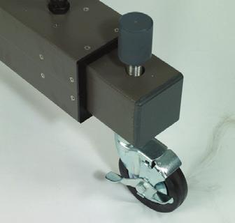 Heavy-duty non-conductive support and positioner for models