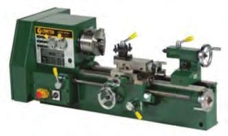 .......................... (b) Health and safety risks are involved when working on metalworking lathes such as the one shown here.