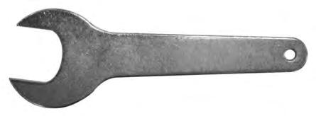 19 (e) The mild steel spanner shown below needs to be hardened in order to prolong its
