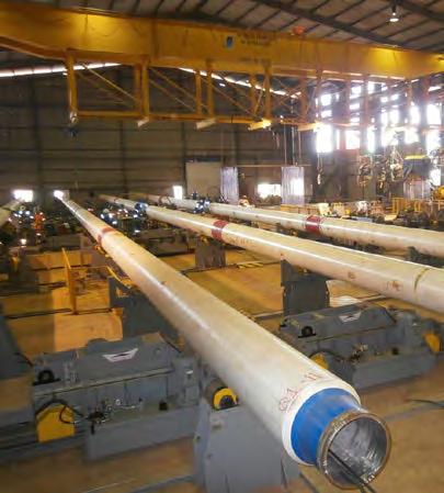 SPOOLBASE AND MULTI JOINT SERVICES Pipeline Technique prides itself on its ability to deal with difficult specifications and has many years of experience in welding of pipelines, from carbon steel to
