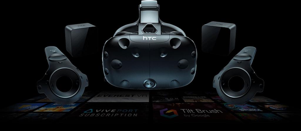 , HTC Vive, Oculus Rift, Google Cardboard Augmented Reality Overlays additional virtual