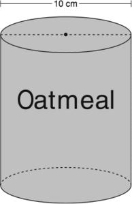2 The diameter of the circular top of an oatmeal container is 10 centimeters. 3 A teacher has 32 students in her class.
