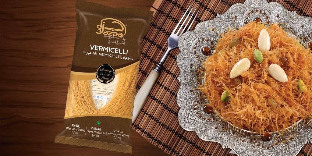 JAZAA VERMICELLI The traditional household dessert now made easily available through our fine