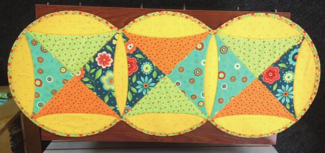 The project is a variation of the Rail Fence quilt pattern. Sign up ASAP as this is a popular class. WARNING: You will get hooked!