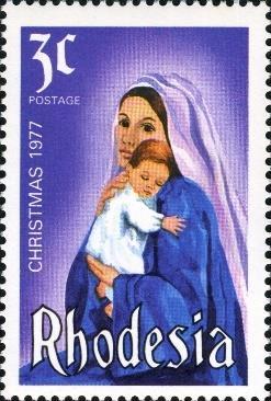 (Source: PTC Bulletin No 3 of 1977) CHRISTMAS 1977 Issued 16 th November, 1977 The theme of this special Christmas Commemorative issue, the Mother and Child,