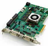 Xcelera VX4 Extended feature set supports advanced Camera Link pixel/tap configurations PCI Express Rev 1.
