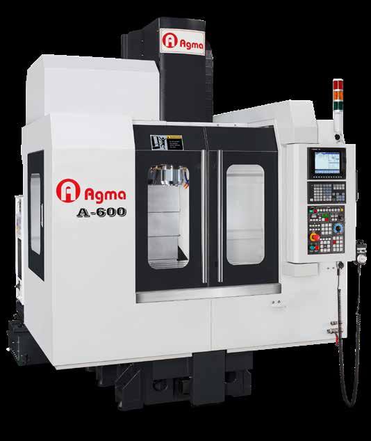 A-600 Vertical Machining Center AGMA once again presents high speed A-series machining centers to a foresighted customer like you with industry-leading scraping