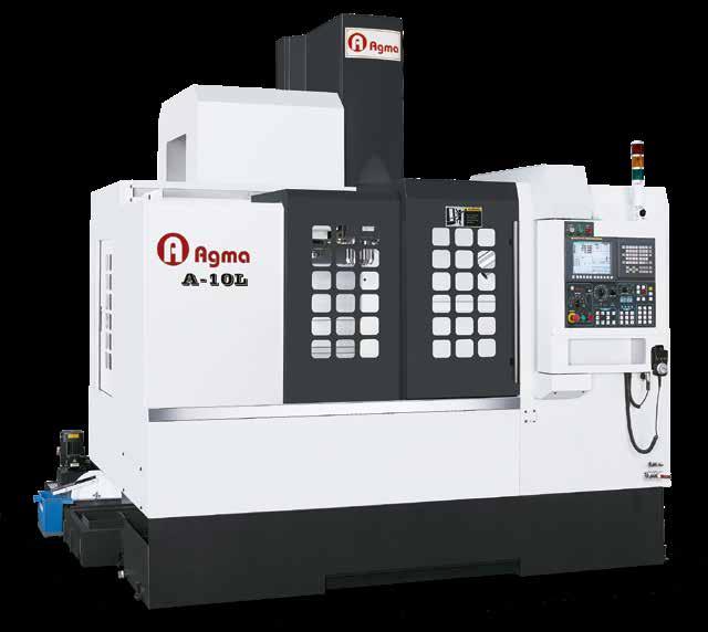 A-10L Vertical Machining Center AGMA once again presents high speed A-series machining centers to a foresighted customer like you with industryleading scraping technology of