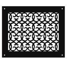 4 x8 ) Design Options: Scroll, Square, Versailles,