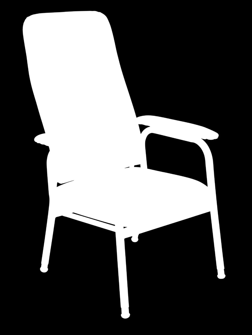HIGH BACK CLASSIC DAY CHAIR A high back orthopaedic chair that