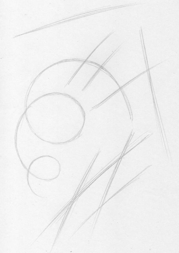 Summary The overall aim of this exercise is to draw with many shorter lines and curves to make up the one shape.
