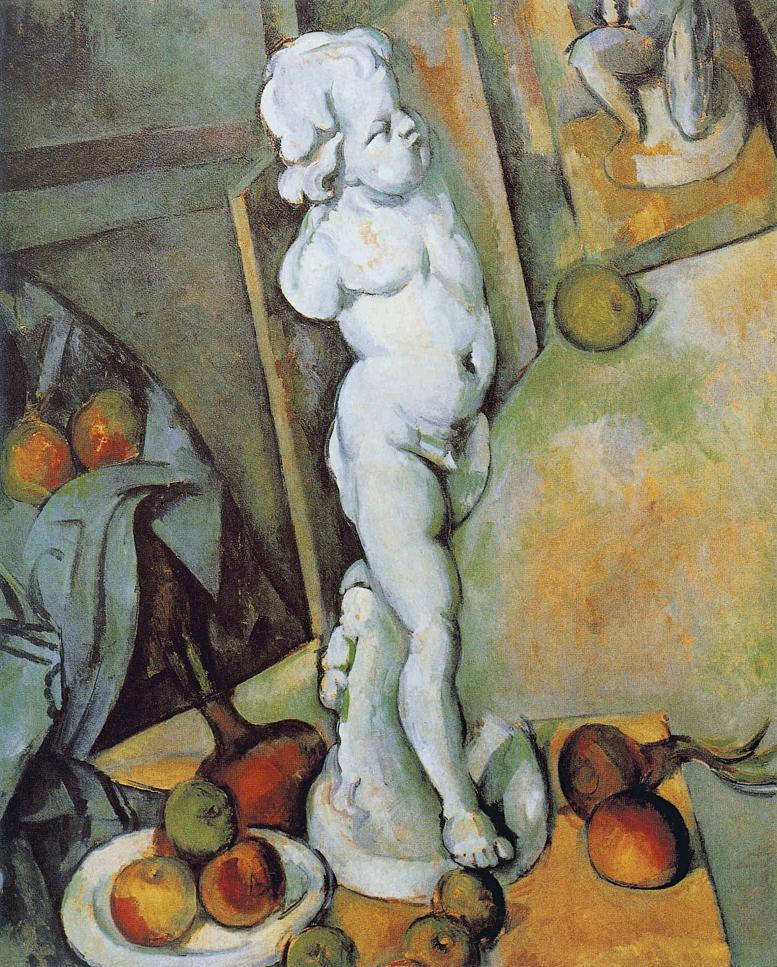 Paul Cézanne, Still Life with Plaster Cupid,, 1894, oil on paper