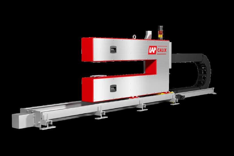 GUIDANCE RAILS LAP offers rails for the CALIX which are customized for your application. You may move CALIX: Example of a 3-track measuring 