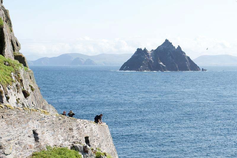 Day 5 Skellig Michael - Boat Trip & Hike Following in the footsteps of 7th century Irish monks, we island hop to the Skellig Islands, two rock pinnacles jutting out of the battering Atlantic.