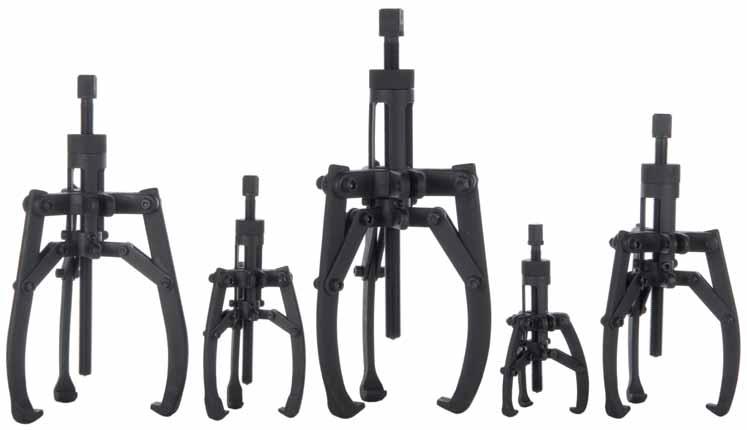 BETEX MSP 2/3-arm pullers, self-centering Safe and easy dismounting of bearings, couplings, rings etc. Ergonomic design, easily operated by one person! Practical!