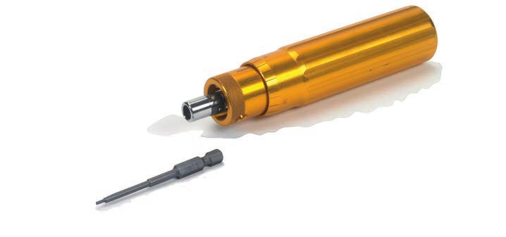 Mounting accessories Screwdriver bit For HEIDENHAIN shaft couplings For ExN shaft clamps and stator couplings For ERO shaft clamps Width across flats Length ID 1.
