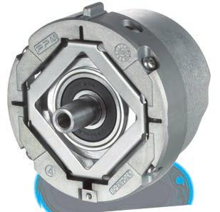 ECN/EQN 1300 S series Absolute rotary encoders 07B stator coupling with anti-rotation element for axial mounting 65B tapered shaft Encoders available with functional safety Fault exclusion possible