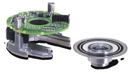 ERO 1200 series Incremental rotary encoders Flange for axial mounting Hollow through shaft Without integral bearing D