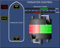 7.5 Hydraulic Winch Control - Software panel The purpose of the Winch Control is to allow operation and monitoring of the own