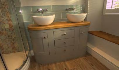 VANITY We believe stylish, durable and well made fitted furniture should not stop at the bathroom door so Four Corners craft bespoke vanity units of all shapes and sizes.