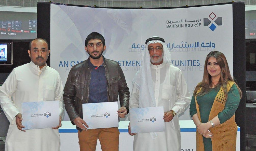 ACTIVITIES Bahrain Bourse Holds Draw for December s Quiz Bahrain Bourse (BHB) held its sixth and final draw on