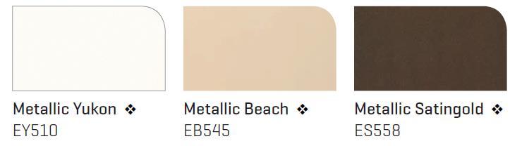 Products Metallic - These colours have a