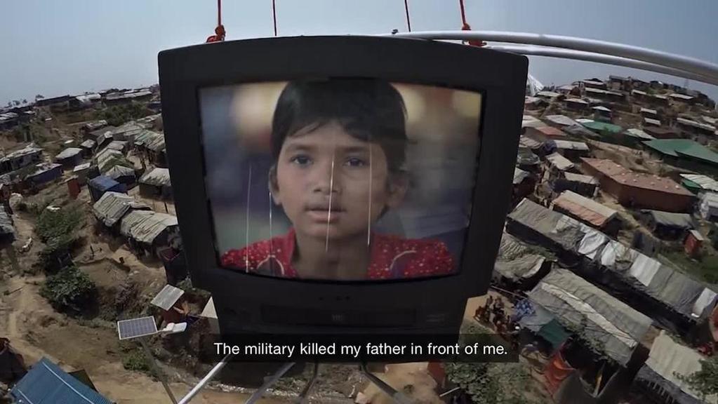 involving the Rohingya, in collaboration with Texel created a heart wrenching video narrative via