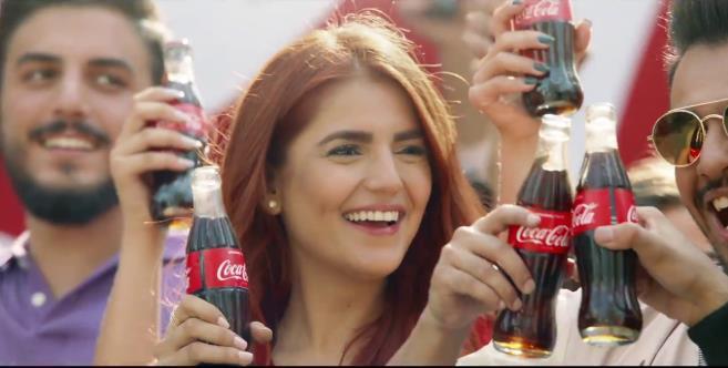 COCA-COLA NEW TVC The latest Coca-Cola Anthem has been sung by the social media sensation, Momina Mustehsan, originally by Tony Kakkar and Young Desi under the label of