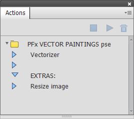 1. THE BASICS 1.1. About the effects The PanosFX VECTOR PAINTINGS is a set of amazing Photoshop Elements actions that bring together two worlds: painting effects and vector graphics!