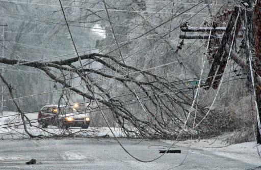 Any nice day A large winter storm knocks down power, and trigger a large blackout.