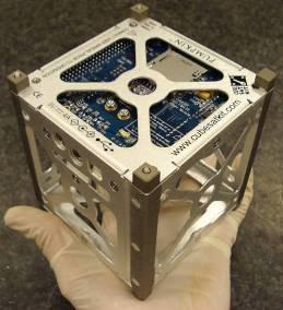 OUFTI-1 Nanosatellite Cubesat (10x10x10 cm, or