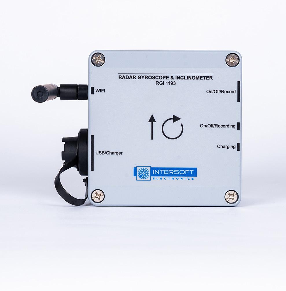 2.4 Radar Gyroscope and Inclinometer RGI1193 Interfaces-External Connectors The Radar Gyroscope-and-Inclinometer (RGI1193) and the Radar Timing Interface (RTI966) allow you to evaluate the mechanical