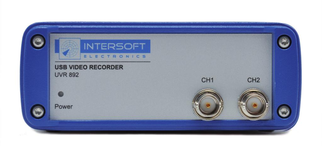 Sectorial Video recording: The Sectorial Video Recorder is based on the UVR892 hardware and has been designed to create highly detailed video recordings, unlimited in both range as azimuth.