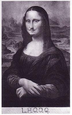 The Activity Deface the Mona Lisa's portrait in any way you want, use Duchamp's as inspiration.