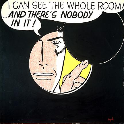 Roy Lichtenstein, I can see the
