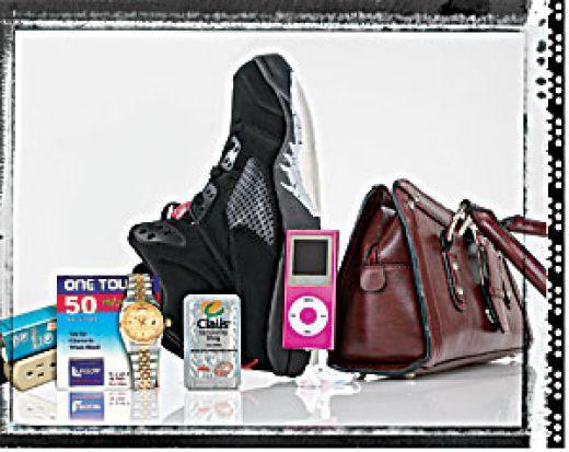 Piracy of products a growing problem A photo of counterfeit products from the consumer report website