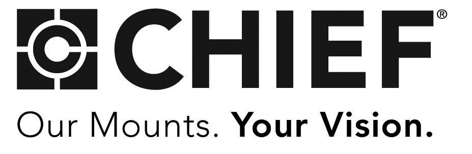 Chief, a products division of Milestone AV Technologies 8800-002459 Rev01 2014 Milestone AV Technologies www.chiefmfg.