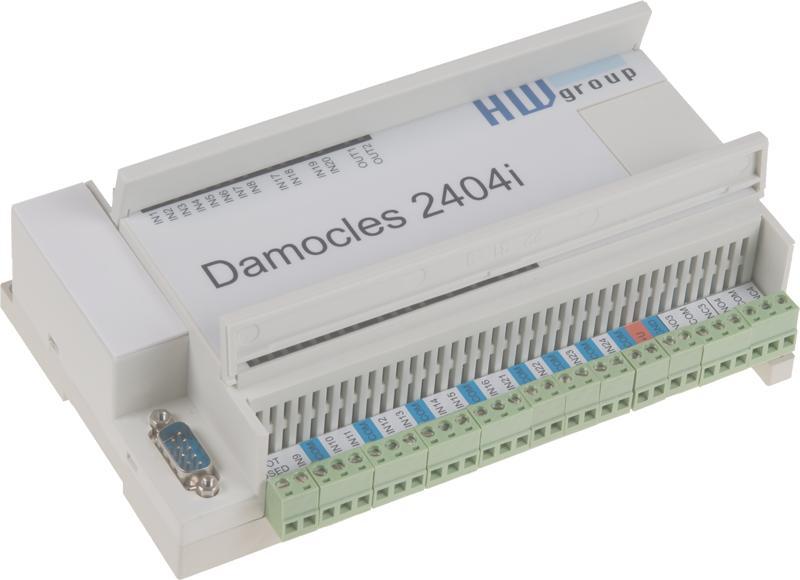Damcles 2404i Inputs 1 8 Each blue terminal is shared by tw